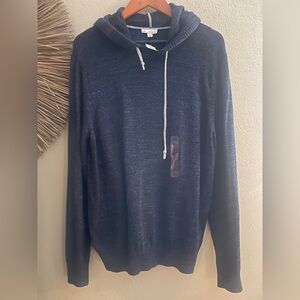 GAP Dark Blue Knit Hoodie